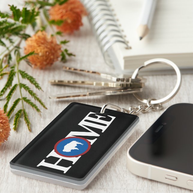 HOME Wyoming  Key Ring (Front Right)