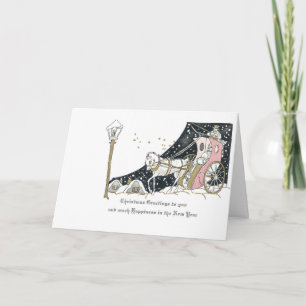 HOMEBOUND HOLIDAY Greeting Card
