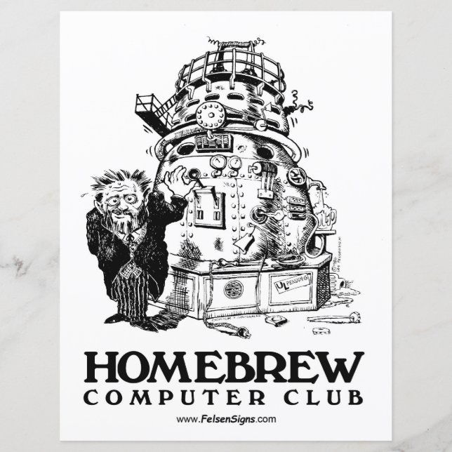 Homebrew Club Poster (Front)