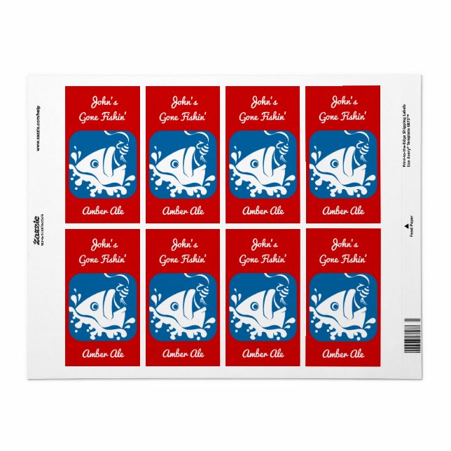 Homebrewing Supplies Beer Brewing homebrew Labels (Full Sheet)