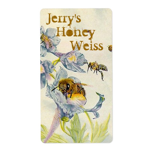 Homebrewing Supplies Beer Brewing Labels Customise (Front)