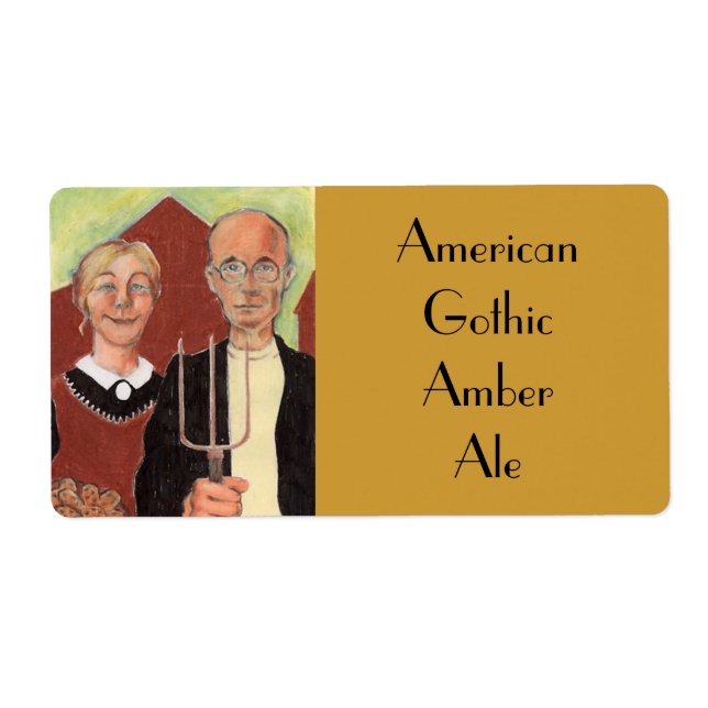 Homebrewing Supplies Beer Brewing Labels Customise (Front)