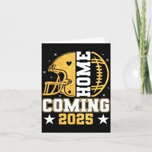 Homecoming 2025 Hoco Football Mum Mama Girl Footba Card