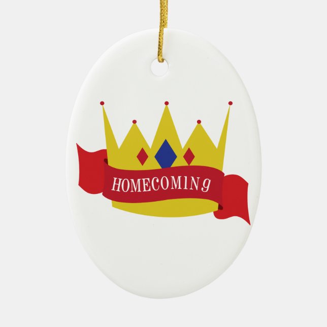 Homecoming Ceramic Tree Decoration (Front)