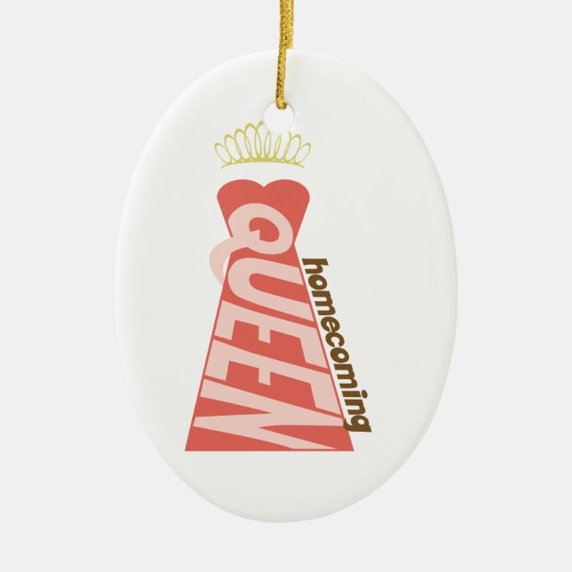 Homecoming Ceramic Tree Decoration (Front)
