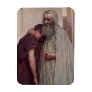 Homecoming (Father and Son) Magnet