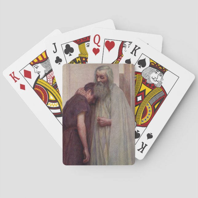 Homecoming (Father and Son) Playing Cards (Back)