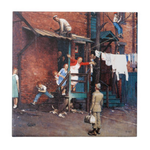 Homecoming G.I. Ceramic Tile