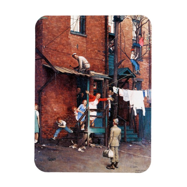 Homecoming G.I. Magnet (Vertical)