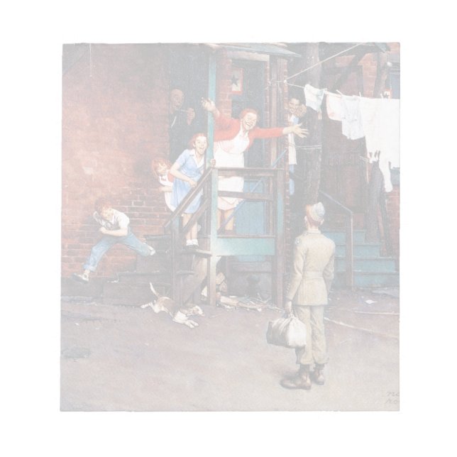 Homecoming G.I. Notepad (Front)