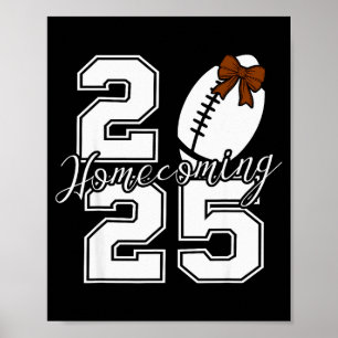 Homecoming Hoco 2025 School Team Spirit Reunion Fo Poster