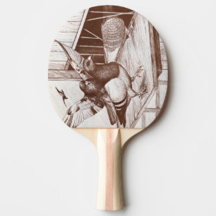 Homecoming Homers Ping Pong Paddle