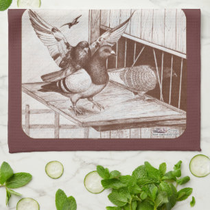 Homecoming Homers Tea Towel