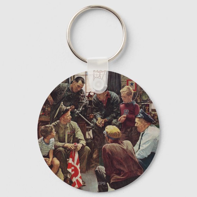 Homecoming Marine Key Ring (Front)