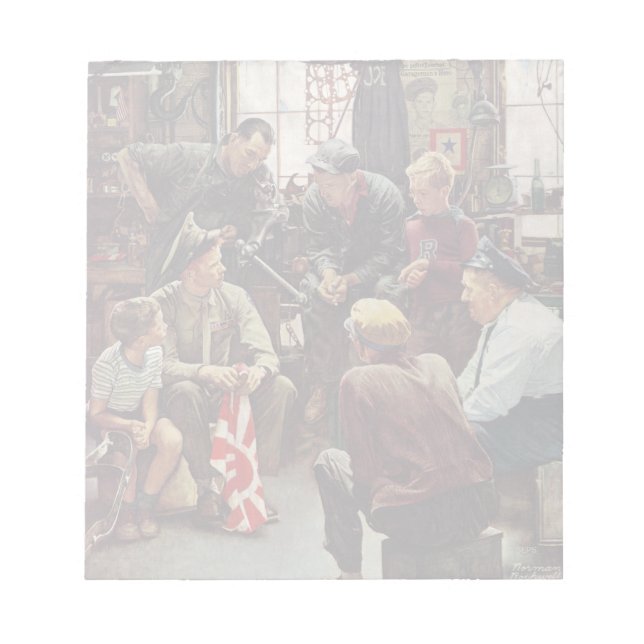 Homecoming Marine Notepad (Front)