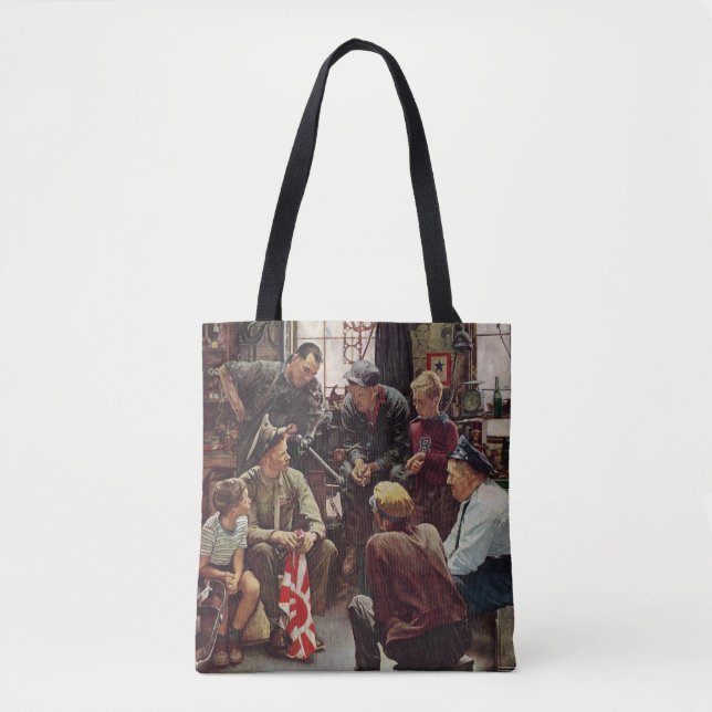 Homecoming Marine Tote Bag (Front)