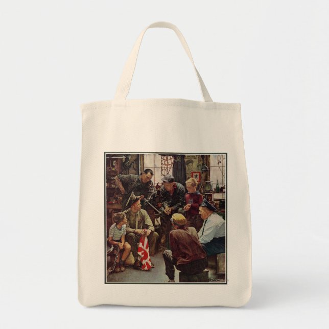 Homecoming Marine Tote Bag (Front)