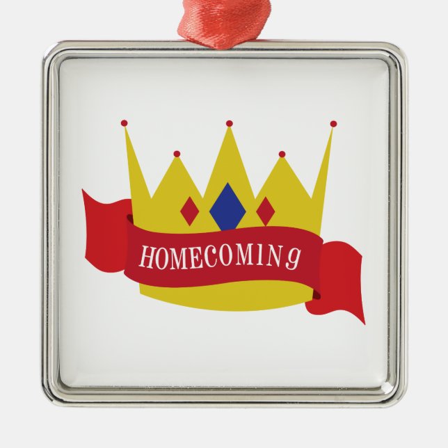 Homecoming Metal Ornament (Front)