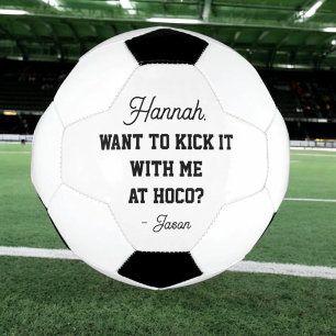 Homecoming Proposal or Prom Proposal Ideas Soccer Ball