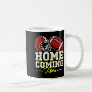 Homecoming Vibes For Teens Football Game Outfits D Coffee Mug