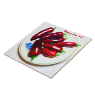 Homegrown Heat Ceramic Tile