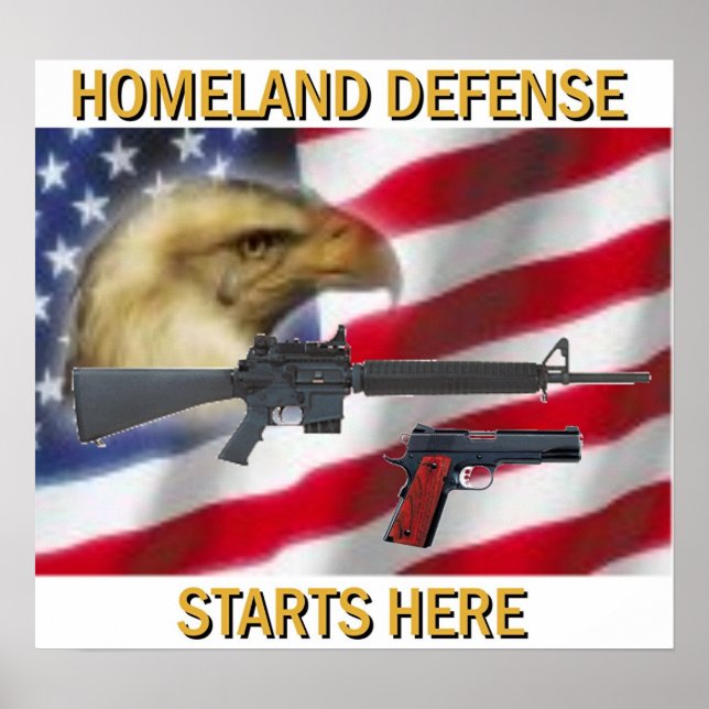 Homeland Defence Poster (Front)