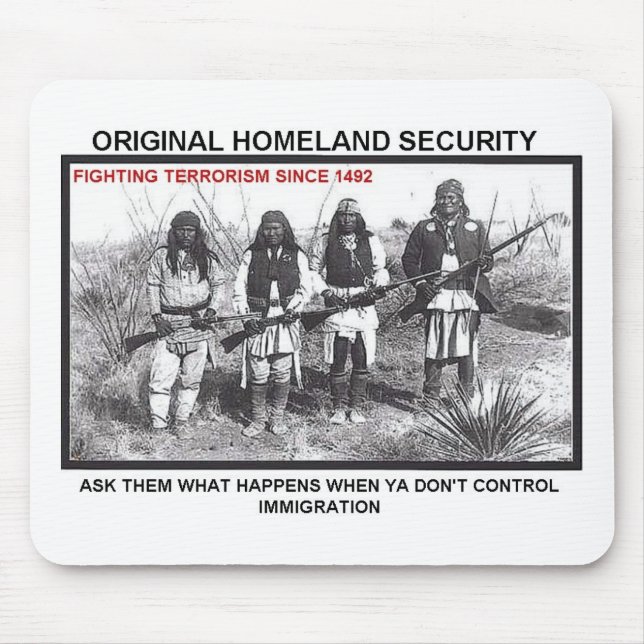 Homeland Security 1492 Mouse Pad (Front)