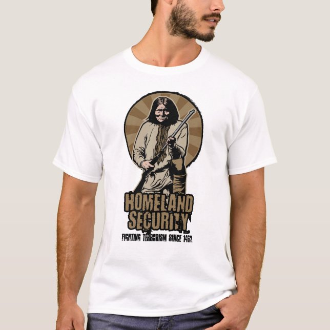 Homeland Security Customisable T-Shirt (Front)
