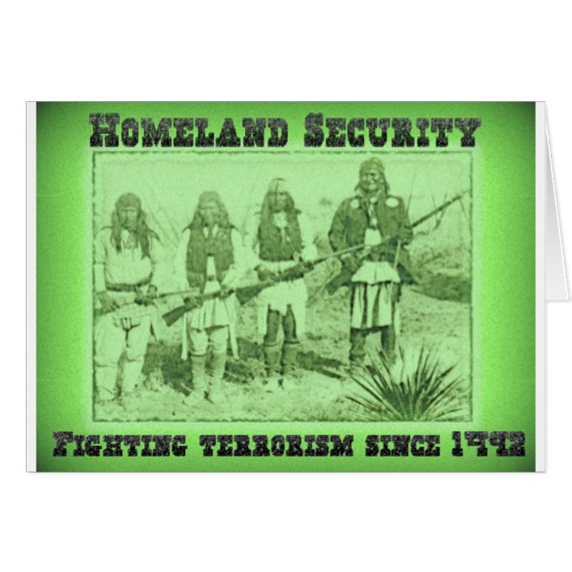 Homeland Security Fighting Terrorism Since 1492 (Front Horizontal)