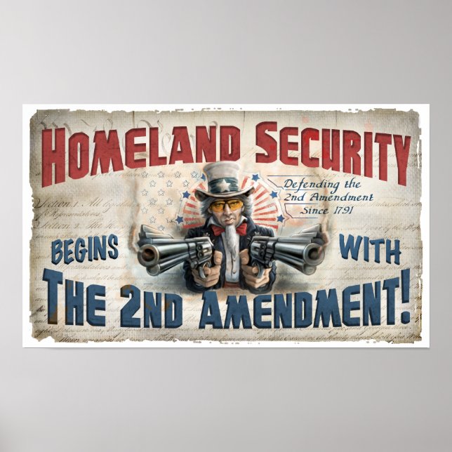 Homeland Security Poster (Front)