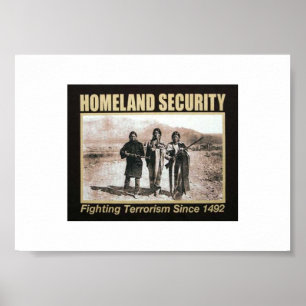 Homeland Security ~Women Poster