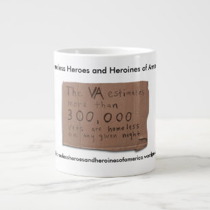 Homeless Heroes and Heroines of America Coffee Mug