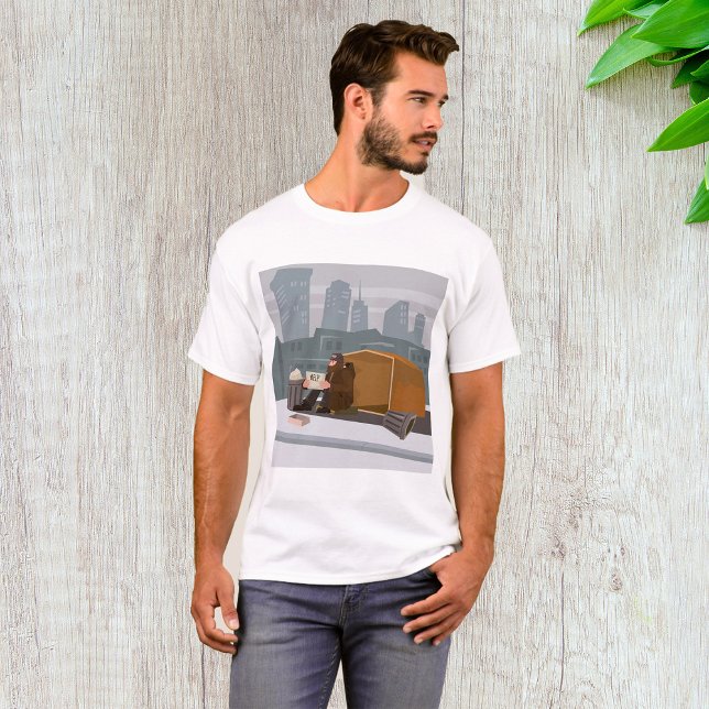 Homeless Man T-Shirt (Creator Uploaded)