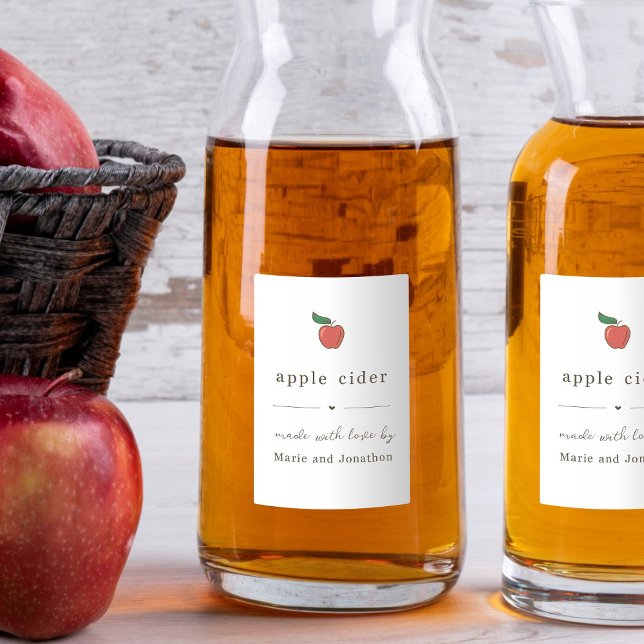 Homemade Apple Cider Gift Label (Creator Uploaded)
