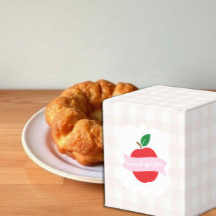 Homemade Apple Fritter Favour Box