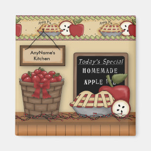Homemade Apple Pie Customisable Magnet
