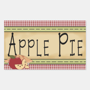 Homemade apple pie fun sticker