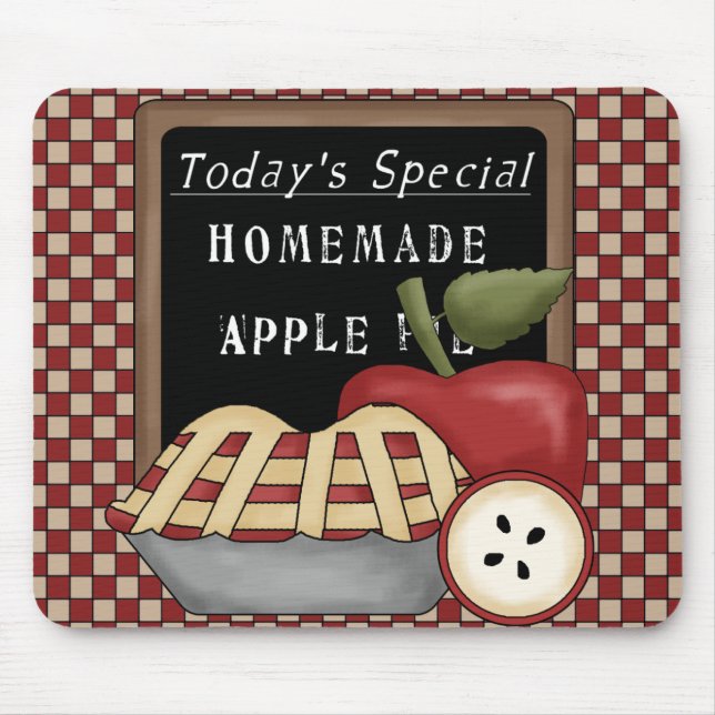 Homemade Apple Pie Mousepad (Front)