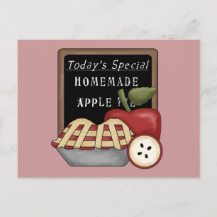 Homemade Apple Pie Recipe Card