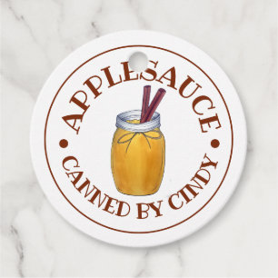 Homemade Applesauce Home Canning Canned By Favour Tags