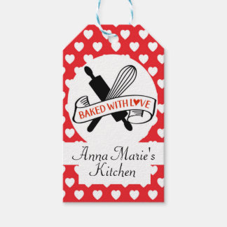 Homemade Baked Good tags - Made with love!