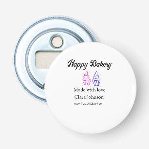 Homemade bakery add your text name custom bottle opener