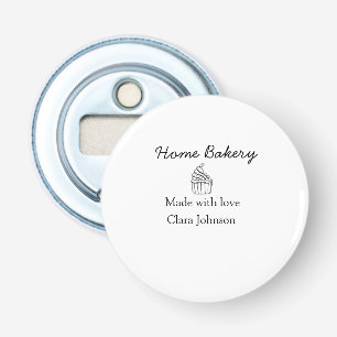 Homemade bakery add your text name custom bottle opener