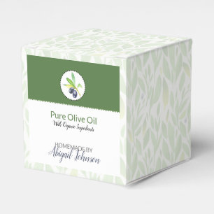 Homemade Bath & Body Packaging   Olive Oil Box