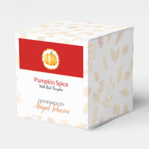 Homemade Bath & Body Packaging   Pumpkin Box