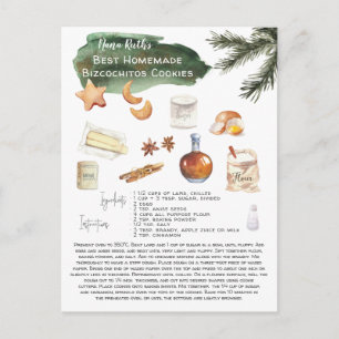 Homemade Bizcochitos Recipe   Holiday Postcard