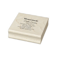 Homemade butter cookies made with love add text