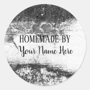 Homemade By Bakery Cookie Cake Vintage Craft Classic Round Sticker