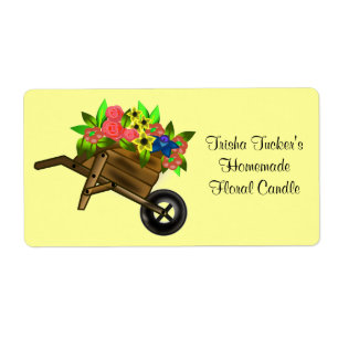 Homemade Candle Label