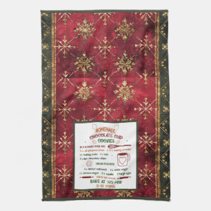 Homemade Chocolate Cookies Recipe Kitchen Towels